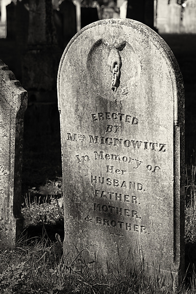 Mignowitz Headstone