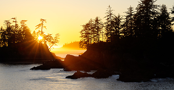 Sunset from Wild Pacific Trail