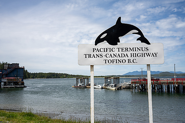 Pacific Terminus Trans Canada Highway